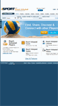 Mobile Screenshot of beachvolleyball.isport.com