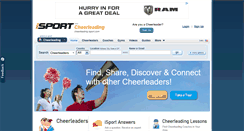 Desktop Screenshot of cheerleading.isport.com