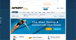 Desktop Screenshot of diving.isport.com