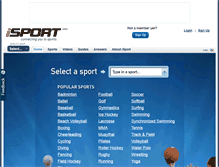 Tablet Screenshot of isport.com