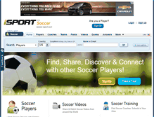 Tablet Screenshot of football.isport.com